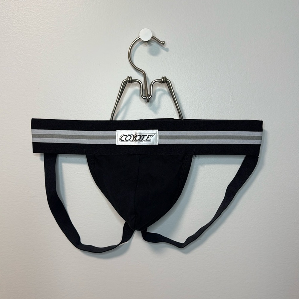 Coyote Jockstrap - Jet Black (Large)